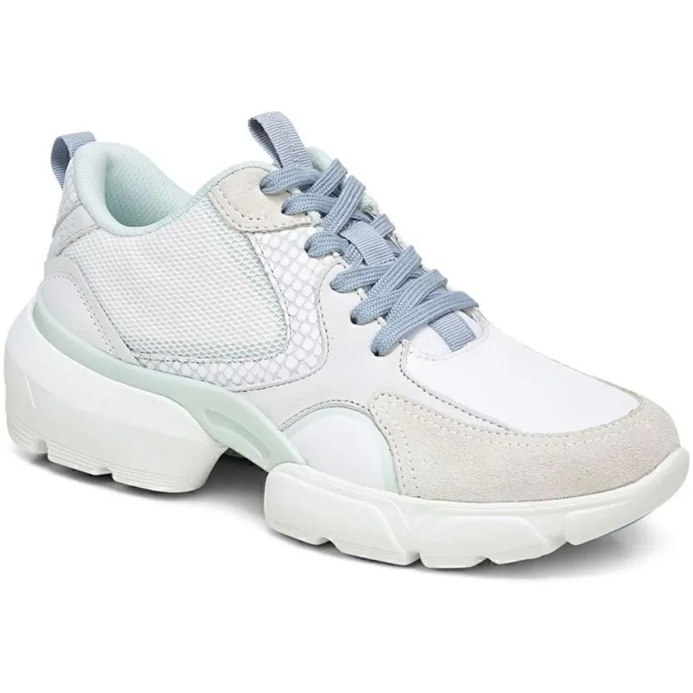 VIONIC - WOMENS VASHER ARIS SUEDE LIZARD LACE UP LEISURE SHOES | 9.5